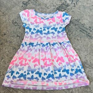 Carter's Kids Butterfly Dress - Pink and Blue